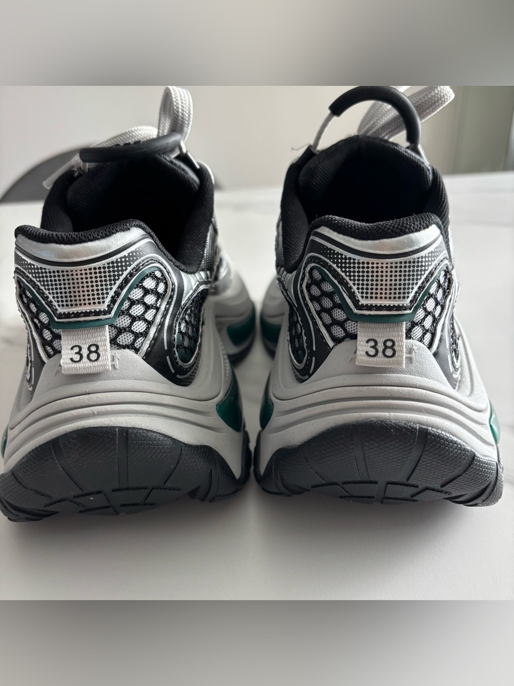 Ash Dragon Sneaker Sz 38 - Picture 4 of 9